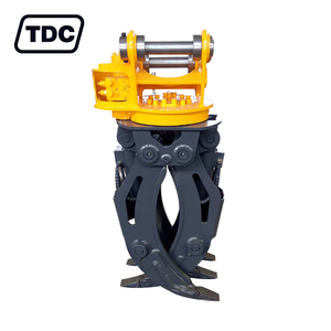 TDC 360 efficace. Grappin rotatif en bois à motif écorce d'orange - Grappin hydraulique pour travaux forestiers sur grandes excavatrices - Product Image 4