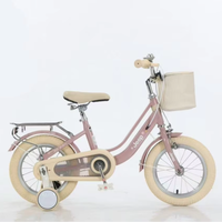 Jeep Factory Sports de plein air 14 16 pouces pour filles vélos pour enfants vélo pour enfants à cadre en acier avec roues d'entraînement et panier