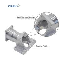Support de montage angulaire à 45 degrés de précision CNC personnalisé, plaque structurelle en alliage d'aluminium