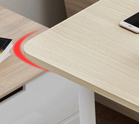 Table de dortoir pliable pour ordinateur portable, bureau d'ordinateur de style nordique, design simple, table d'étude moderne, bureaux d'ordinateur