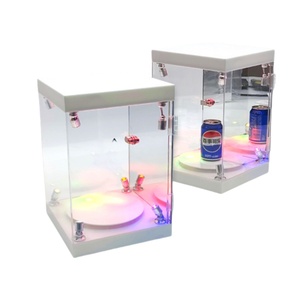 Quảng Cáo dẫn ánh sáng chiếu sáng Acrylic hiển thị hộp là viết tắt của trưng bày sưu tầm, gian hàng triển lãm với ánh sáng phong cách - Product Image 1