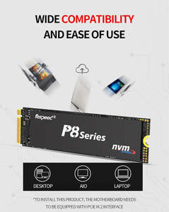 Faspeed Professional seri P8, baca M.<span class=keywords><strong>2</strong></span> PCIe 3.0 NVMe SSD 128GB/256GB/512GB/1TB 1000-3300MB/dtk - Product Image 4