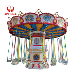 Silla Voladora Azul de <span class=keywords><strong>Cuento</strong></span> de Hadas para 24 Personas, Atracción de Parque de Diversiones al Aire Libre, Columpio Giratorio en Venta - Product Image 6