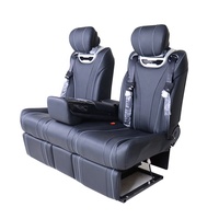 Accessoires automobiles Interio Kench, siège aéro de luxe électrique, siège de couchage pour la rangée arrière du bus, pour Mercedes-Benz Vito/V-Class W447 Van