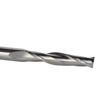 Fraise à spirale à deux dents en carbure de tungstène massif de haute précision Weix pour routeur CNC, fraiseuse pour le travail du bois