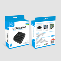 Support de rangement pour 16 disques de jeu KJH pour PS5, PS4 et Xbox – Accessoire de console de jeu