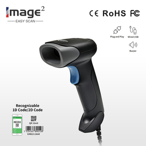 Scanner di Codici a Barre Portatile HC-710 con Sensore CMOS, Connessione USB Cablata, Lettura 1D e 2D, Plug & Play, Garanzia di 1 Anno, per Negozi e Supermercati - Product Image 1