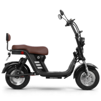 SIGOTECH 2026 Vente en gros usine Moto électrique 60V Pneu large 10 pouces Citycoco Alimentée par batterie 70km Trottinette électrique Moto