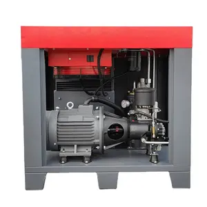 Il portatile a basso rumore economizzatore d'energia di 10hp 7.5kw ha combinato il tipo aperto compressore d'aria della vite di SOLLANT di 440V 10bar