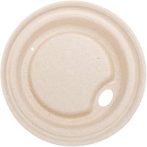 Couvre-tasse à café en bagasse 100% biodégradable pour tasses à café chaudes de 10 à 20 oz - Product Image 2