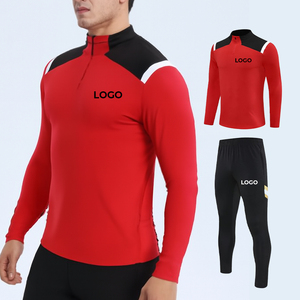 Custom Sports Tracksuits for <b>Men</b> Sportswear logo Football Training <b>Jacket</b> High Quality Unisex Tracksuit Set - Product Image 2