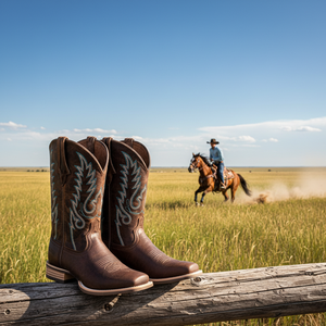 Bottes Chelsea Western en cuir véritable faites à la main pour hommes, bottes rétro à la cheville brodées, bande élastique, bottes décontractées à la mode pour hommes - Product Image 3