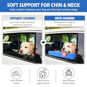 Pet Car Window Resting <b>Pad</b> Soft Durable <b>Dog</b> Headrest Cushion Waterproof Easy Clean Pet Friendly Travel Accessory Universal Fit - Product Image 4