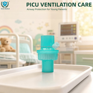 Filtro Respiratorio Desechable para Niños, Filtro HMEF Pediátrico, Filtro Bacteriano para Ventiladores - Product Image 2