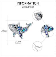 Pendentif Fleur de Plumeria Hawaïenne en Argent 925 Rhodié, Motif Coquille d'Abalone Paua, Style Planche de Surf