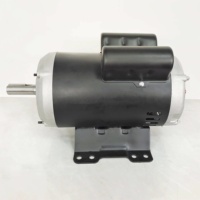 Moteur à induction monophasé NEMA 3HP ODP 3450 tr/min, efficacité IE2, protection IP23, montage sur pied, taille de cadre 184TZ, compresseur d'air