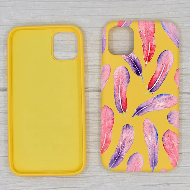 Wholesale Cheap Price Custom Printed Logo Eco Friendly Mobile Phone Cover For iPhone Liquid Silicone Case Anti Shock