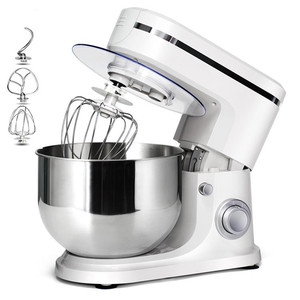 Support à pâtisserie 3 en 1, mélangeur alimentaire ménager 1500W, support de cuisine, mélangeur de pâte à pain en spirale, mélangeur alimentaire électrique pour gâteaux avec mélangeur - Product Image 6