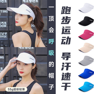 Visière de sport d'été Air Top, chapeau de protection solaire pliable à séchage rapide pour la course à pied, le tennis et les activités de plein air - Product Image 5