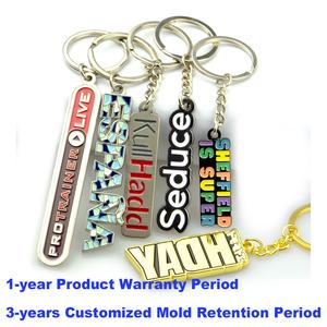 Porte-clés en alliage de zinc personnalisé avec logo, design de dessin animé, anime, souvenir, imprimé, promotion, charme léger - Product Image 4