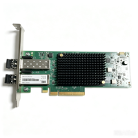 Emulex LPE35002 32Gb Dual Port Fiber Channel HBA PCIe 4.0 baru untuk Server EMC PowerEdge R750 R760 R650 R660 T550.