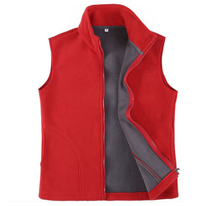 Gilet <span class=keywords><strong>Casual</strong></span> da <span class=keywords><strong>uomo</strong></span> in pile polare con gilet da esterno Plus Size con Design senza maniche e chiusura a cerniera per l'inverno - Product Image 6