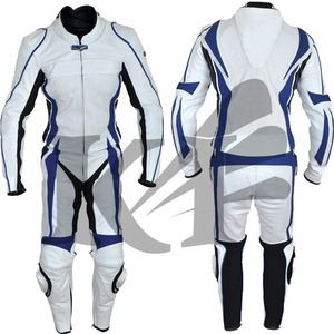 Chaqueta de Motocicleta de Cuero de Alta Calidad con Protecciones, Estilo Racing XXL, Unisex, Ropa Deportiva, Soporte y Funcionalidad, USA 2026 - Product Image 1