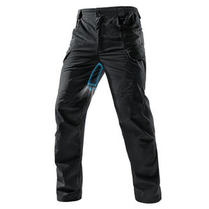 מכנסי טיולים מרובי כיסים עם הדפס לוגו בהתאמה אישית, מבד פוליאסטר עמיד בפני קרעים, דגם IX5 IX7, טקטיים, לציד, דיג, טיולים, לגברים - Product Image 1