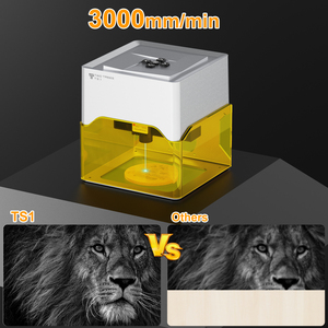 เครื่องแกะสลักเลเซอร์ TWOTREES เครื่องแกะสลักเลเซอร์ขนาดเล็ก CNC เครื่องพิมพ์เลเซอร์ DIY สำหรับทำโลโก้ เครื่องตัดงานไม้ พลาสติก - Product Image 2