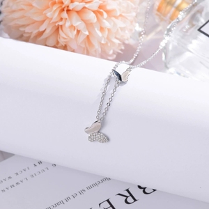 LT-786 S925 Sterling Silver papillon Collier Femmes Ins Simple Forest System Petit Frais Célébrité Tempérament Bijoux En Argent - Product Image 4