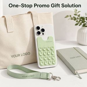 Soporte Adhesivo de Silicona con Logotipo Personalizado para Teléfono, Soporte Manos Libres para Espejo, Ducha, Gimnasio, Regalo Promocional - Product Image 4