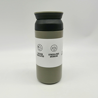 Bouteille isotherme à Double paroi en acier inoxydable, contenant sous vide, Thermos avec Logo personnalisé, produit en Stock en ue