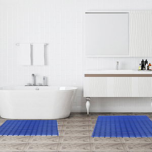 La <span class=keywords><strong>casa</strong></span> azul de baño de lujo zona húmeda antideslizante hidrofóbica piso mat - Product Image 4