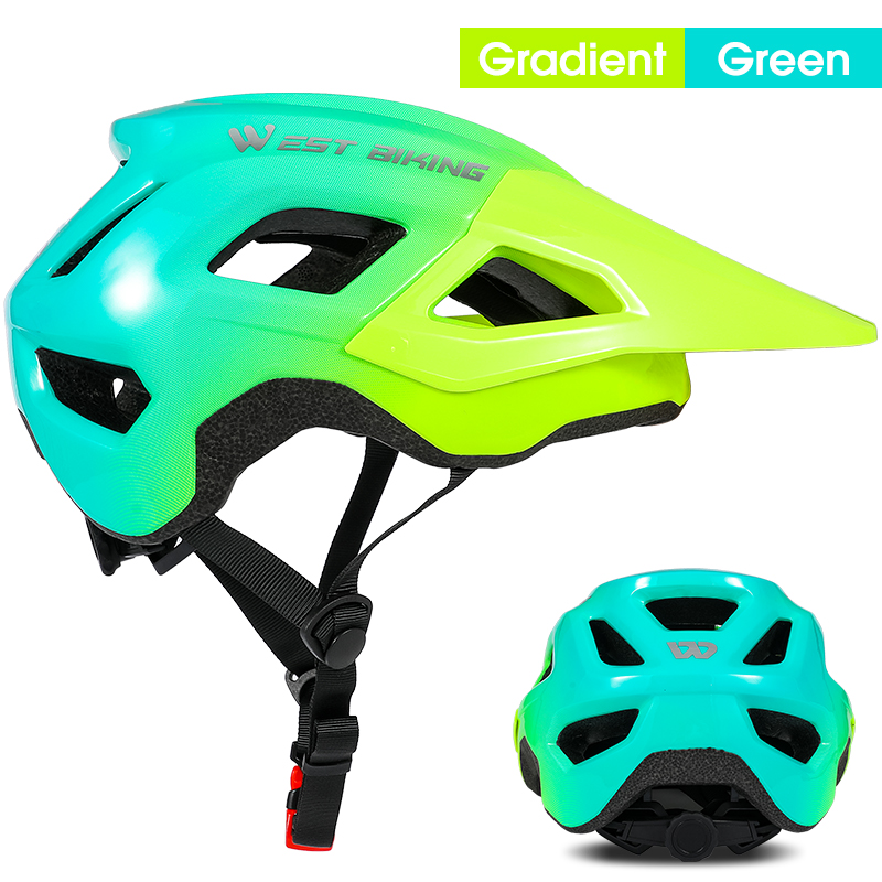 Casque VTT/Route WEST BIKING – Unisexe – Taille Unique 54-62cm – Blanc (Neuf)