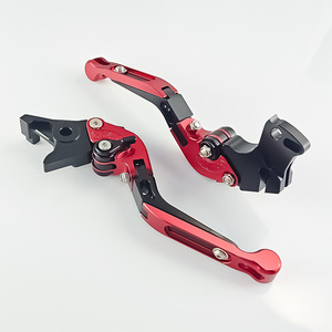 Palanca de Freno de Motocicleta Qiangye, Plegable CNC, Telescópica, con 6 Niveles de Ajuste, para Freno de Tambor Yamaha - Product Image 2