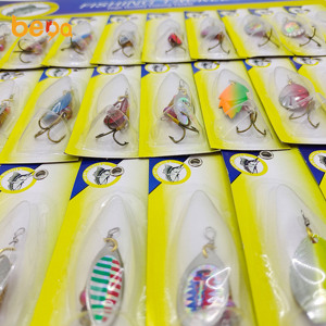 Leurre de pêche rotatif à paillettes Luia 30 pièces perche simulée truite crayon appât pour rivière lac ruisseau matériau ABS et PVC - Product Image 2