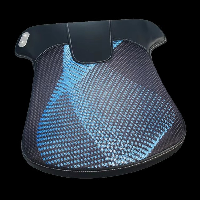 Portable Electric Cordless Shiatsu Massage Pillow Body Heating Vibrating Kneading for Neck Back & Waist Pain Relief-Dropshipping