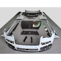 Pare-chocs avant et arrière en fibre de carbone sèche à grain forgé, style M, jupes latérales de spoiler de diffuseur, capot pour Rolls Royce Phantom