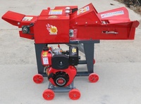 FG-260CY Moulins à Marteaux à Maïs, Hacheuses d'Ensileuse et Coupe-Paille Petits, à Moteur Diesel pour Aliments du Bétail