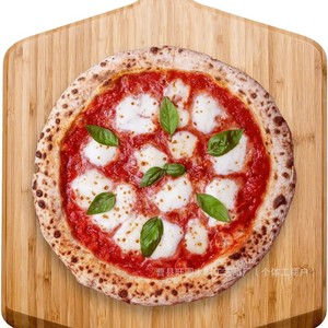 Planche à pizza en bois Caoxian Wangyuan 57,4x35,6cm avec poignée pour usage domestique, restaurant et four - Product Image 4