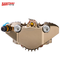 Étrier de frein de moto à double piston KAMTHAI KT-X3 60 mm en alliage d'aluminium CNC pour Yamaha Suzuki Kawasaki Kymco