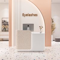 Comptoir de caisse simple et moderne pour les magasins de vêtements, les salons de thé, les petits bars, les salons de beauté, les salons de coiffure, les bureaux d'accueil
