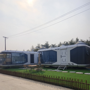 แคปซูลบ้านเคลื่อนที่เคลื่อนย้ายได้ทำจากอะลูมิเนียม40Ft สำเร็จรูปเคลื่อนย้ายได้หรูหรากลางแจ้งประหยัดพื้นที่ - Product Image 4