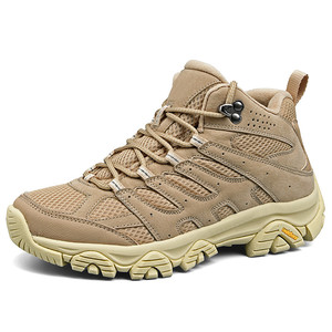 Tùy Chỉnh Mới Nhất Thiết Kế Kết Nối Lưỡi Mid-Top Leo Núi Giày Unisex Leo Núi Ngoài Trời Chịu Mài Mòn Non-Slip Đi Bộ Đường Dài Khởi Động - Product Image 6