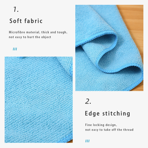 30*30CM stracci cucina <span class=keywords><strong>microfibra</strong></span> salone di bellezza asciugamano per la pulizia della casa Super assorbente <span class=keywords><strong>panno</strong></span> <span class=keywords><strong>antibatterico</strong></span> piatto per la cura dell'auto - Product Image 3