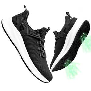 体の健康回復のための通気性メッシュ上部導電性スニーカーを備えた接地接地靴 - Product Image 1