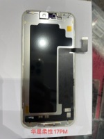 Compatible avec iPhone 13 Pro Max, 15 Pro Max, 14 Pro, 16 Pro Max et 17, 17PROMAX - Pièces de rechange pour écran OLED souple HX