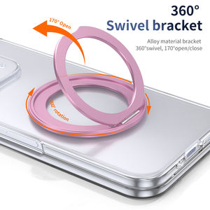 Funda Protectora Transparente Antiamarillamiento para PC con Soporte Giratorio de Aluminio de 360 Grados para <span class=keywords><strong>Google</strong></span> Pixel 10 Pro Fold, Magnética, Resistente a Golpes, con Protector de Pantalla - Product Image 2