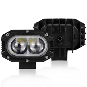 ไฟหน้ารถมอเตอร์ไซค์ LED ขนาด 4 นิ้ว 20w ไฟสปอร์ตไลท์ ไฟทำงานในรถยนต์ ไฟตัดหมอกสีเหลือง/ขาว ไฟภายนอกรถยนต์ไฟฟ้า - Product Image 5
