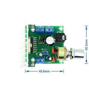 TDA 729715W + 15W kênh đôi hoạt động âm thanh khuếch đại Board mô-đun TDA7297 - Product Image 1